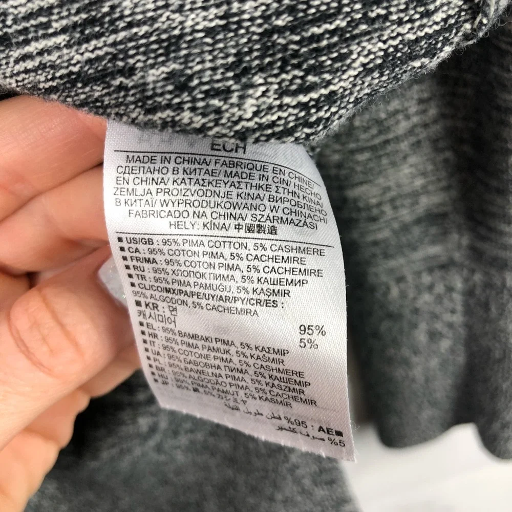 BANANA REPUBLIC Pima Cotton Cashmere Pullover Sweater - Picture 4 of 5